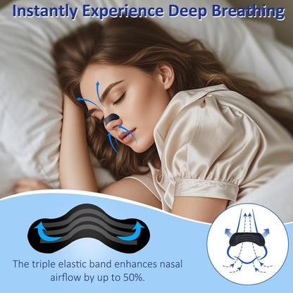 Nasal Strips for Snoring, Extra Strength Nose Strips for Breathing (60 Ct)