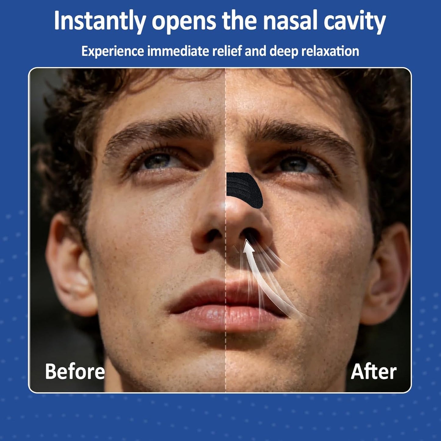Nasal Strips for Snoring, Extra Strength Nose Strips for Breathing (60 Ct)